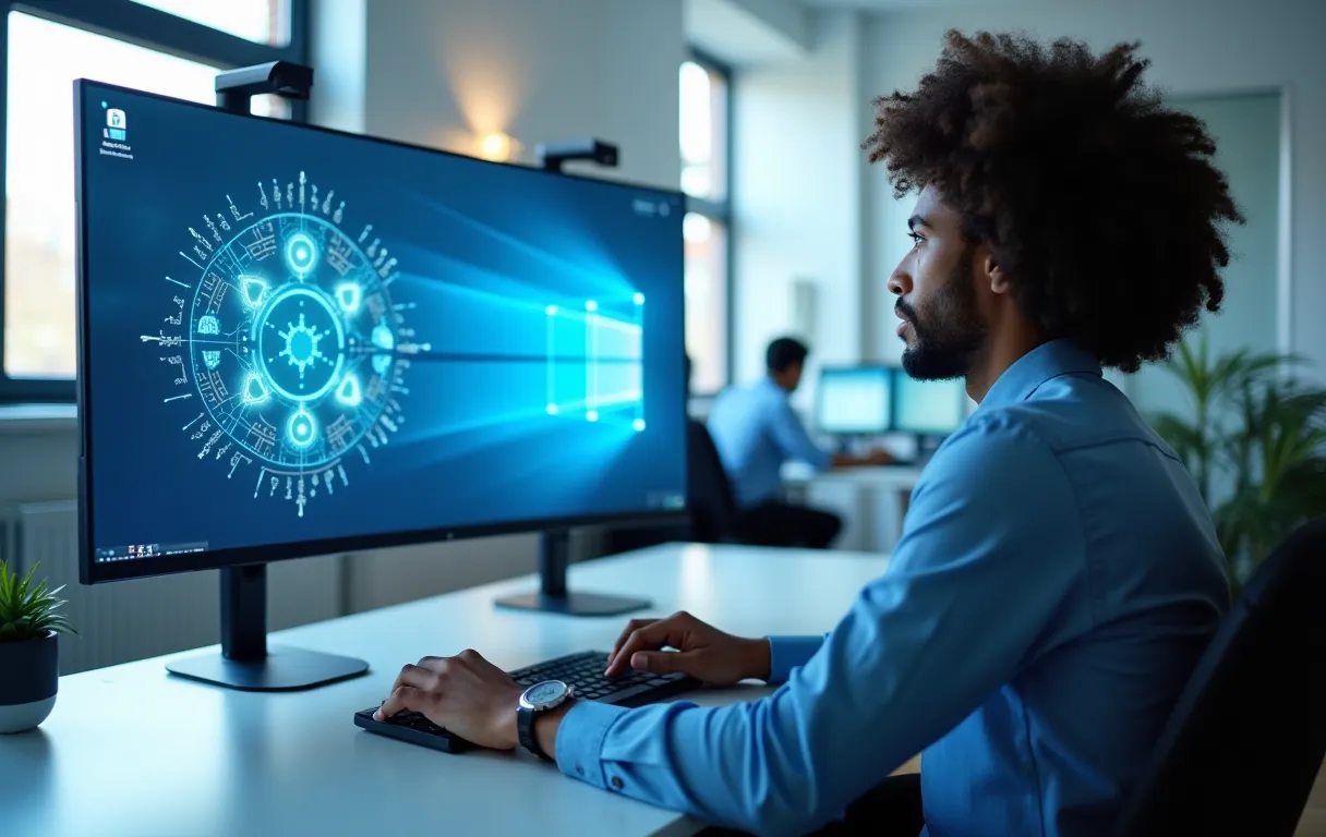 A business owner reviewing how their brand appears across AI search engines