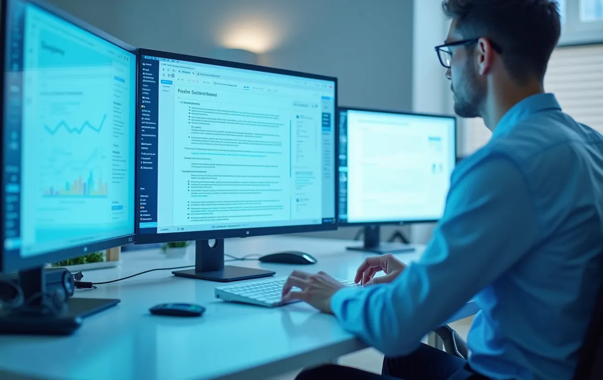 A clean website content editor showing clearly structured headings and answers